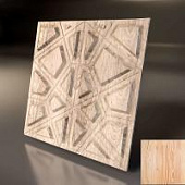 Купить Стеновая 3D панель Relieffo Pie (Лиственница) Д021ЛС 600х600х30 мм по низкой цене