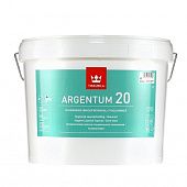 Купить Краска Tikkurila Argentum 20 антимикробная полуматовая база А 9 л по низкой цене