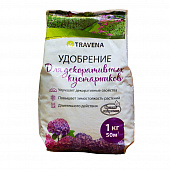 Купить Удобрение органоминеральное для декоративных кустарников TRAVENA 1 кг по низкой цене