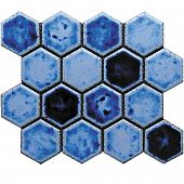 Купить Мозаика Gaudi Hexa-25(4) керамическая по низкой цене
