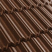 Купить Черепица Metrotile Metroclassic композитная Бургундия по низкой цене