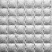 Купить Стеновая панель Sibu Leather Line Quadro Argento самоклеящаяся 2612х1000 мм по низкой цене