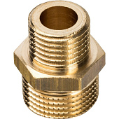 Купить Ниппель Stout переходной SFT-0003-003814 3/8х1/4 дюйма с наружной резьбой по низкой цене