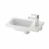 Купить Раковина Ravak Chrome XJGP1100000 подвесная правосторонняя 400х220 мм по низкой цене