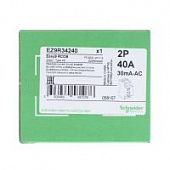 Купить Выключатель дифференциального тока (УЗО) 2п 40А 30мА тип AC EASY9 SchE EZ9R34240 по низкой цене