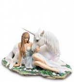 Купить Статуэтка Veronese Девушка и единорог - чистое сердце WS-265 по низкой цене