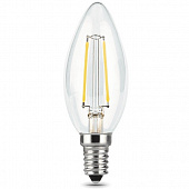 Купить Лампа Gauss 103801205 Filament Candle 5W E14 4100К светодиодная по низкой цене