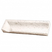 Купить Наличник KR Professional 80021 из искусственного камня левый белый по низкой цене