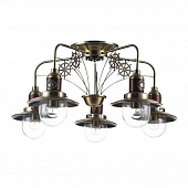 Купить Люстра Freya Marino FR853-05-R бронза E27 5х60W 220V потолочная по низкой цене