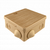 Купить Коробка TDM Electric разветвительная о/у ЭКО IP54 8 вводов 100х100х55 мм по низкой цене