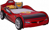 Купить Кровать-машина Cilek Carbed Coupe красная, 90х190 см по низкой цене