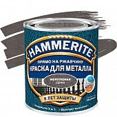 Купить Краска Hammerite по ржавчине молотковая серая 2,5 л по низкой цене