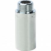 Купить Удлинитель Stout SFT-0002-001250 1/2 дюйма 50 мм хромированный с внутренней и наружной резьбой по низкой цене