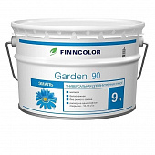 Купить Эмаль Finncolor Garden 90 алкидная глянцевая база A 9 л по низкой цене