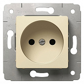 Купить Розетка Legrand Cariva 773716 одноместная без заземления Слоновая кость по низкой цене