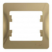 Купить Рамка Schneider Electric Глосса 1 пост титан по низкой цене