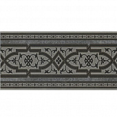 Купить Подступенок SDS Keramik Koblenz Stellstufe mit Dekor Anthrazit клинкерный 310х155 мм по низкой цене