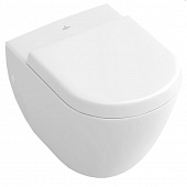 Купить Унитаз Villeroy & Boch Subway 660410R1 подвесной укороченный по низкой цене