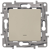 Купить Выключатель Legrand Etika 672303 одноклавишный с индикатором Слоновая кость по низкой цене