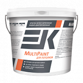 Купить Краска ЕК MultiPaint белая акриловая водно-дисперсионная для потолков 14 кг по низкой цене