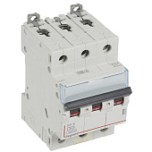 Купить Автоматический выключатель Legrand DX3-E 407297 3P C 63A 6кА по низкой цене