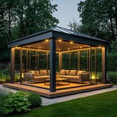 Купить Панорамные окна из алюминия по низкой цене