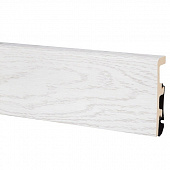 Деревянный, металлический, пластиковый напольный плинтус.