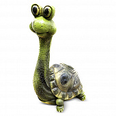 Купить Фигура садовая Черепаха пучеглазая 17х14х30 см по низкой цене