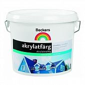 Купить Краска Beckers Akrylatfarg BAS A фасадная 9 л по низкой цене