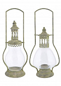 Купить Свечной фонарь Aged Metal Green Esschert Design, S по низкой цене