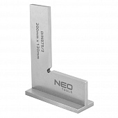 Купить Угольник поверочный с упором NEO Tools 200х130 мм по низкой цене