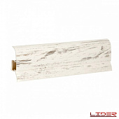 Деревянный, металлический, пластиковый напольный плинтус.