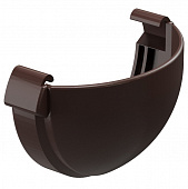 Купить Заглушка желоба Docke ПВХ Lux D141/100 Шоколад по низкой цене
