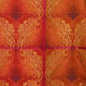 Купить Ткань Galleria Arben Exclusive CORALIS ROUILLE ROUGE по низкой цене