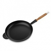 Купить Сковорода Le Creuset чугунная, эмалированная, черная, 28 см по низкой цене