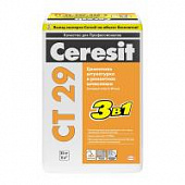 Купить Смесь Ceresit CT 29 штукатурка и ремонтная шпаклевка 25 кг по низкой цене