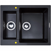 Купить Мойка Zigmund & Shtain Rechteck 600.2 кухонная гранитная Черный базальт по низкой цене