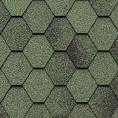 Купить Черепица гибкая Icopal Plano Antik Зеленый Лес по низкой цене