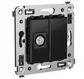 Купить Розетка DKC 4402503 Avanti телевизионная одноместный оконечный Черный квадрат по низкой цене