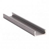 Купить Профиль Uniel UFE-A02 Silver 200 Polybag накладной для светодиодной ленты по низкой цене