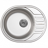 Купить Мойка Zigmund & Shtain Kreis OV 600.8 кухонная стальная Лен по низкой цене