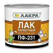 Купить Лак Лакра алкидный ПФ-231 паркетный глянцевый 1,8 кг по низкой цене