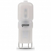 Купить Лампа Gauss 107409203 G9 AC220-240V 3W 4100K светодиодная по низкой цене