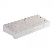 Купить Отлив KR Professional 84220 из искусственного камня большой белый по низкой цене