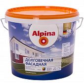 Купить Краска Alpina Долговечная фасадная База 1 матовая 5 л по низкой цене