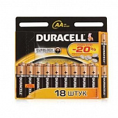 Купить Батарейка Duracell Basic AAA LR03 Bl-18 алкалиновая 18 шт по низкой цене