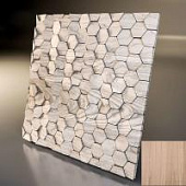 Купить Стеновая 3D панель Relieffo Scale (Дуб) Д048Д 600х600х30 мм по низкой цене