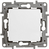 Купить Переключатель Legrand Etika 672209 одноклавишный белый по низкой цене