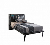 Купить Кровать Cilek Dark Metal L, 100х200 см по низкой цене