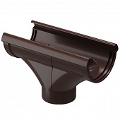Купить Воронка желоба Docke ПВХ Lux D141/100 мм Шоколад по низкой цене